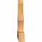 Ekena Millwork Richland Rough Sawn Timber Gable Bracket, Western Red Cedar, 60"W x 30"H x 4"D x 6"F, 12/12 Pitch GBW060X30X0406RIC00RWR - alternate 3